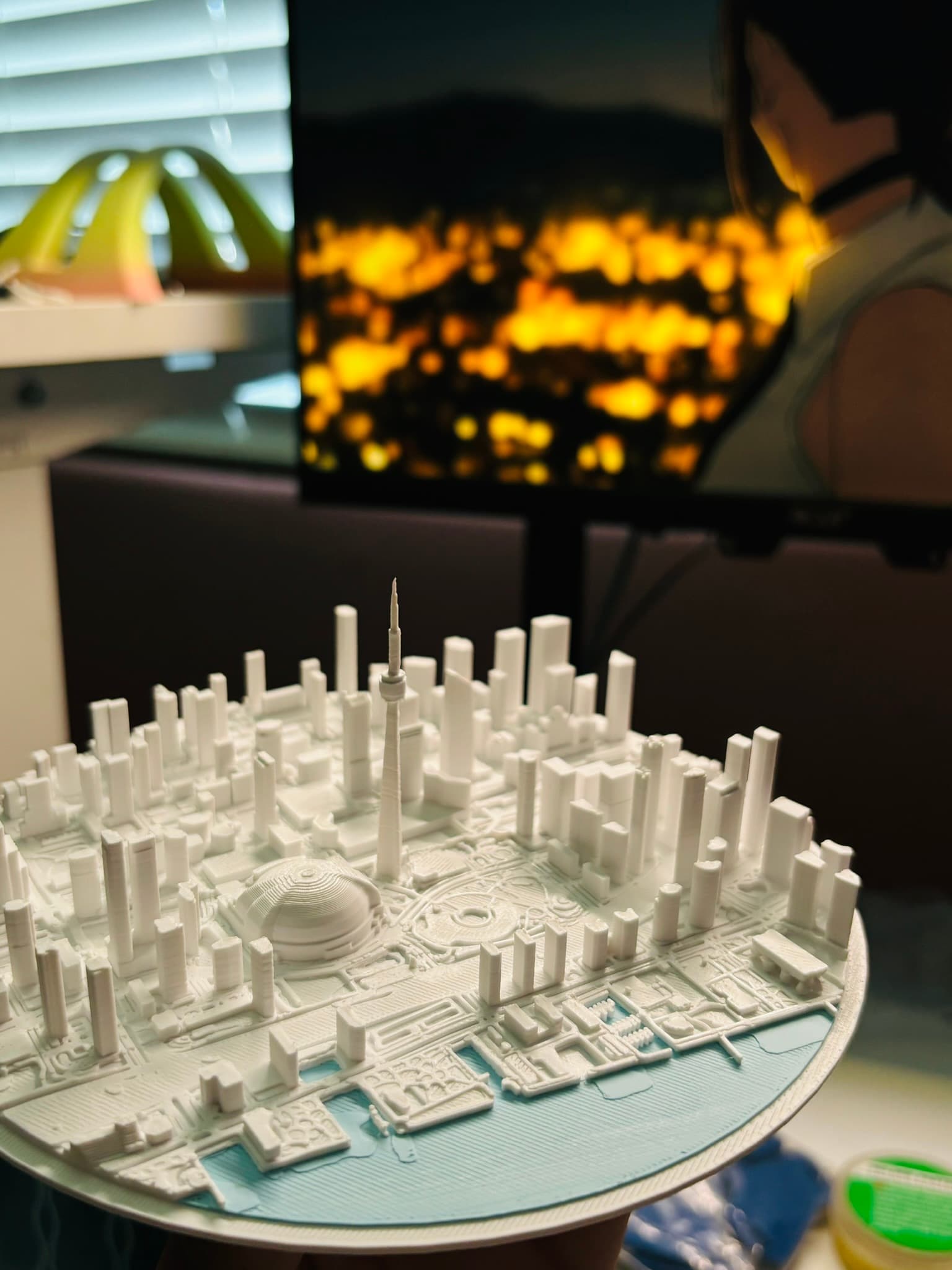 Custom Toronto Skyline Model